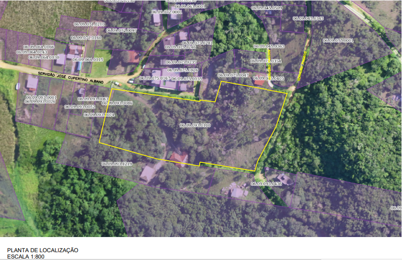 Investimento em Garopaba: Terreno com projeto aprovado com 1.358,66m²
