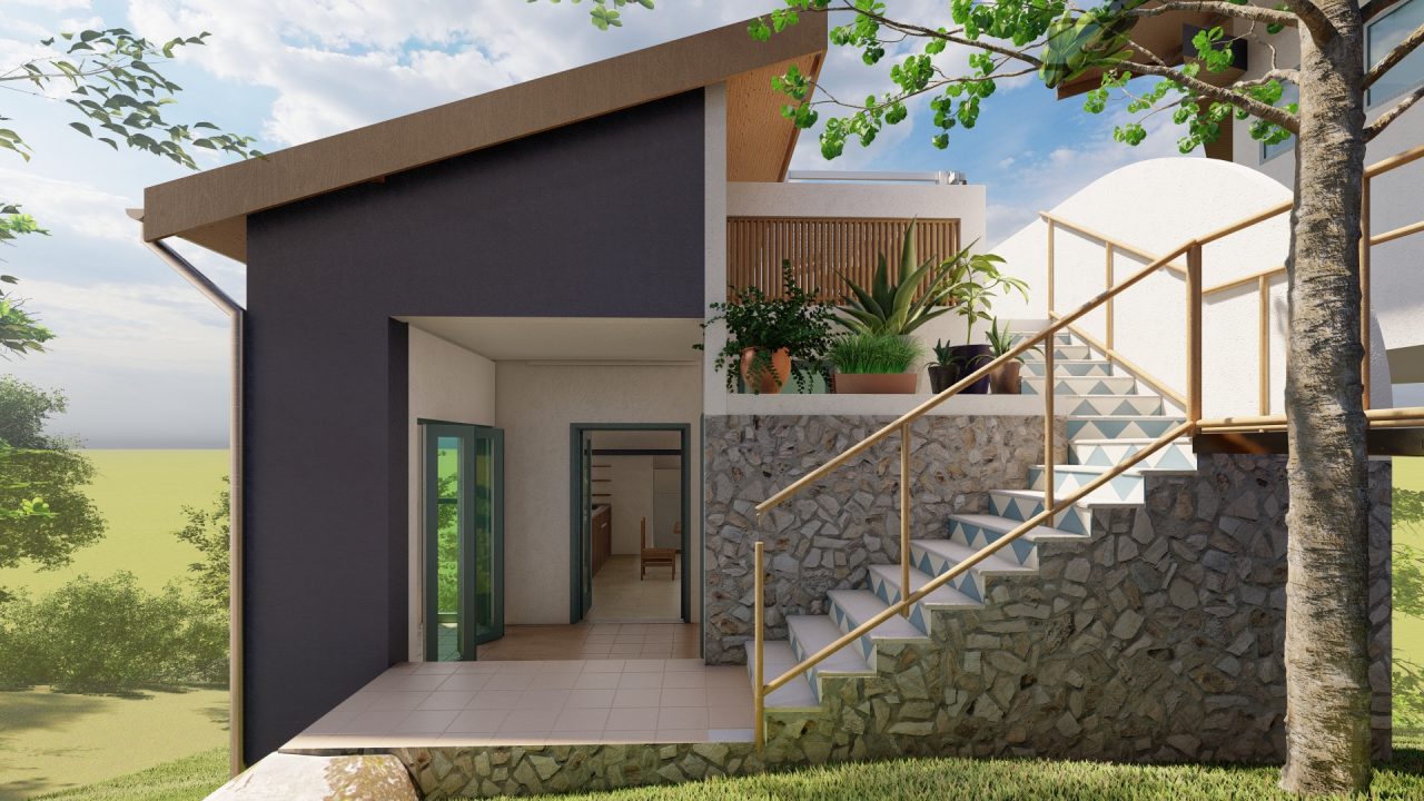 Construtora em Garopaba: Casa com design único no bairro Costa do Macacu