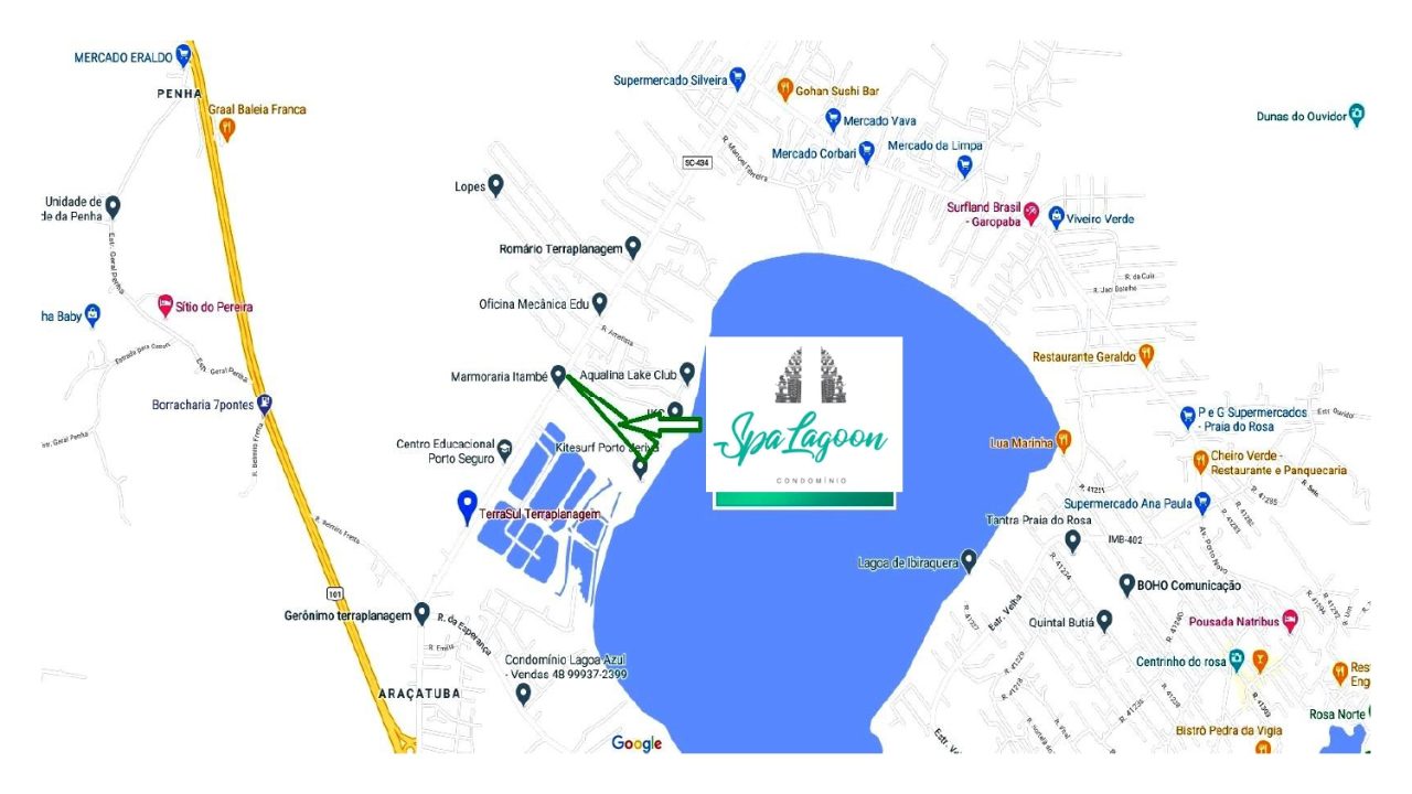 Terreno à venda em Garopaba em condomínio fechado – 450m² Terreno à venda em Garopaba em condomínio fechado – 450m²