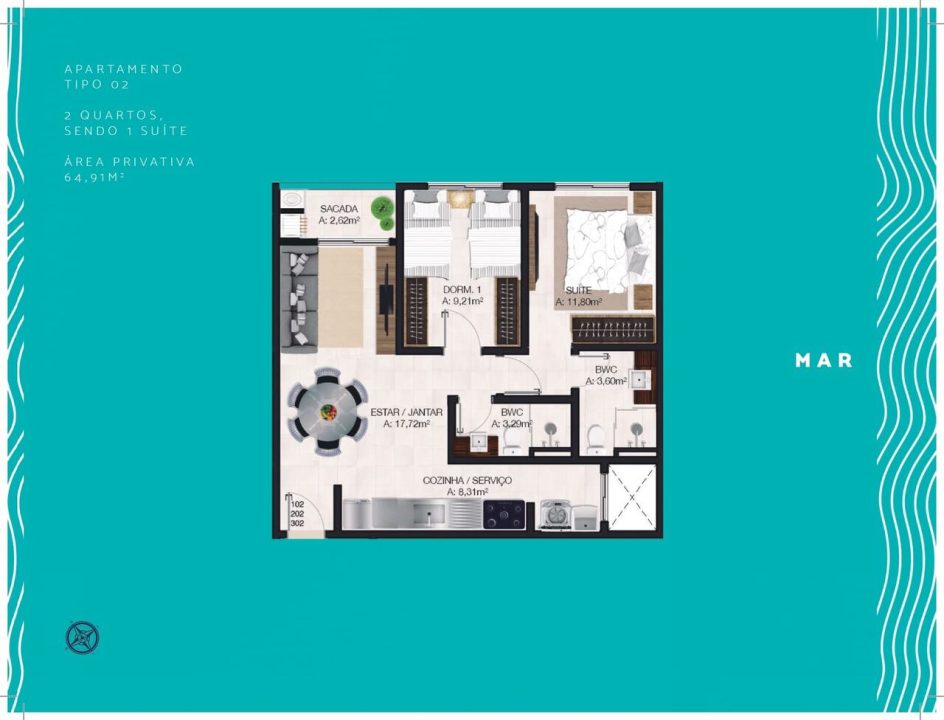 Villa del Mar – Apartamentos á venda em Imbituba Villa del Mar – Apartamentos á venda em Imbituba