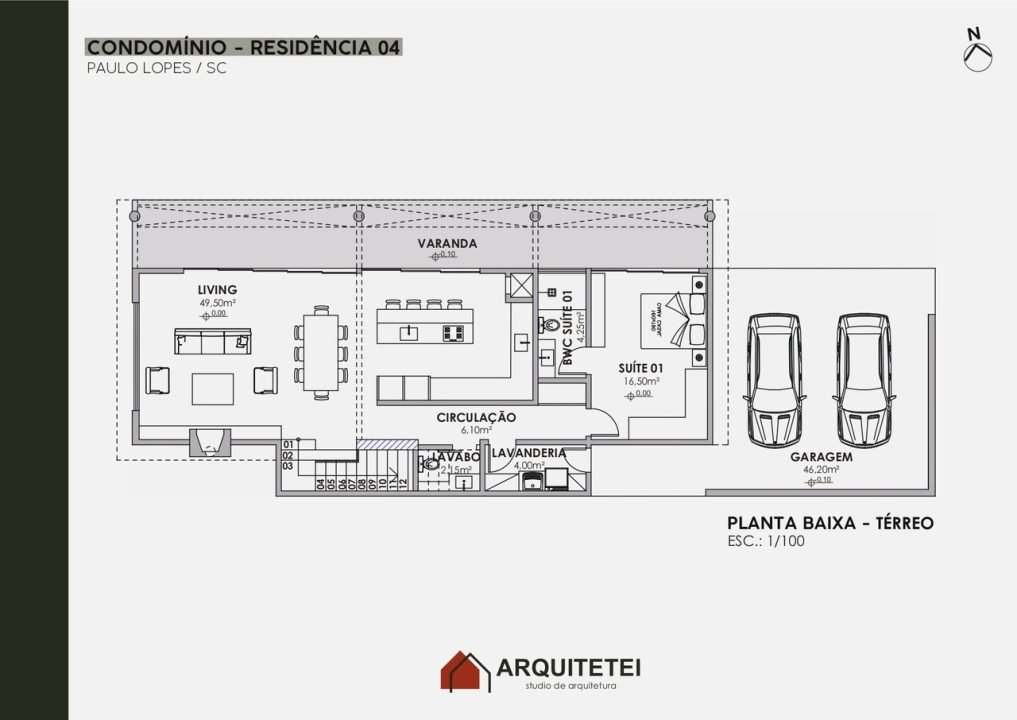 Casas à venda no Home Garden – Paulo Lopes/SC
