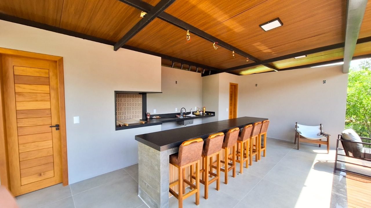 Espaço Gourmet com piscina de Alto Padrão