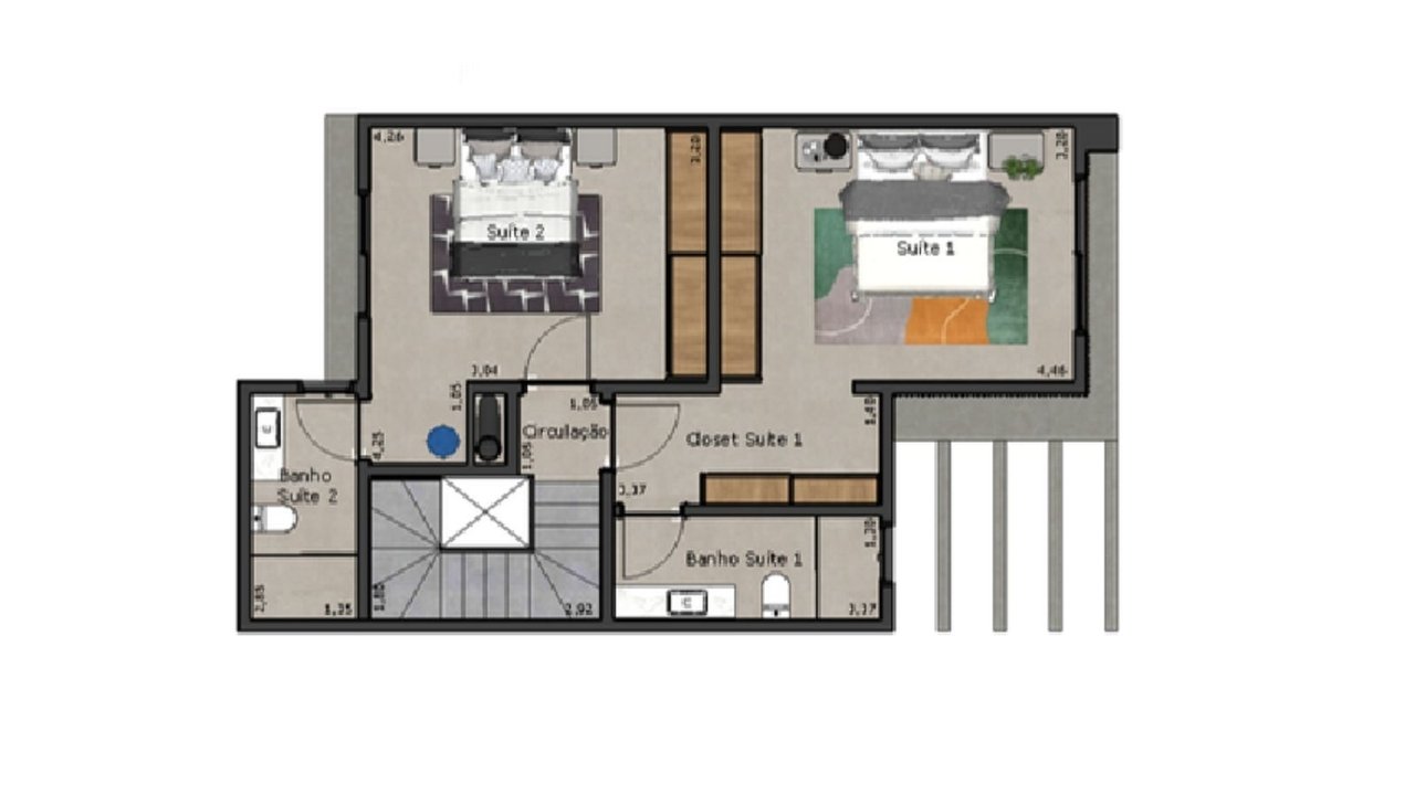 Residencial Lia: Casas perto da Praia de Garopaba