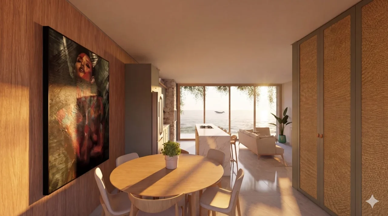 Apartamento à venda no Vista das Baleias, Praia da Gamboa, Garopaba